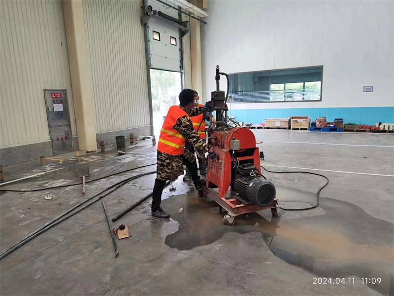 安徽厂房地面下沉塌陷注浆加固施工